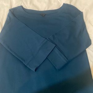 Women’s Ann Taylor dress shirt, never worn, size small, aquamarine color
